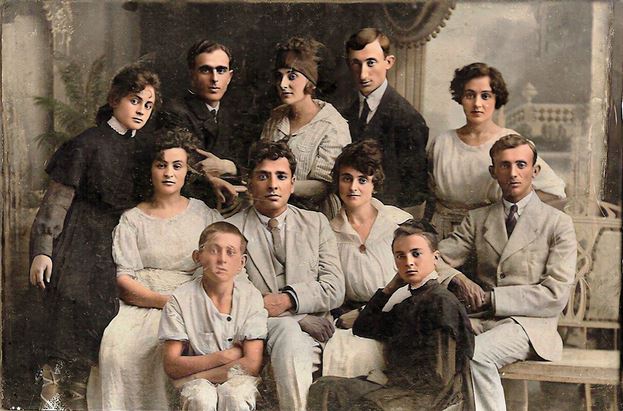 Enhanced || Children of Leiba-Getzel Klionsky(1864-1939), Voznesensk, 1921